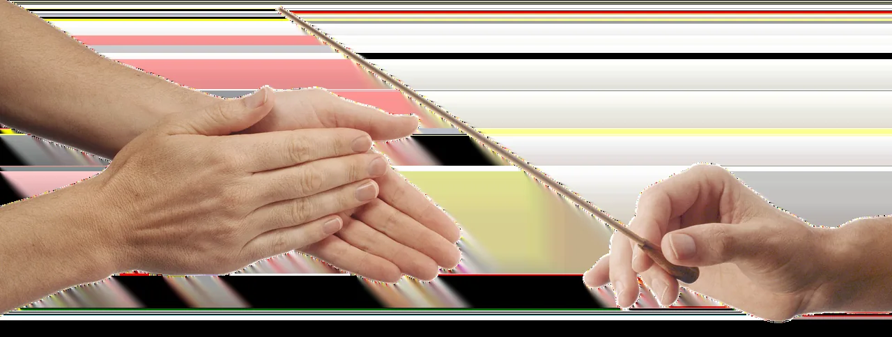 Conducting gestures with a baton
