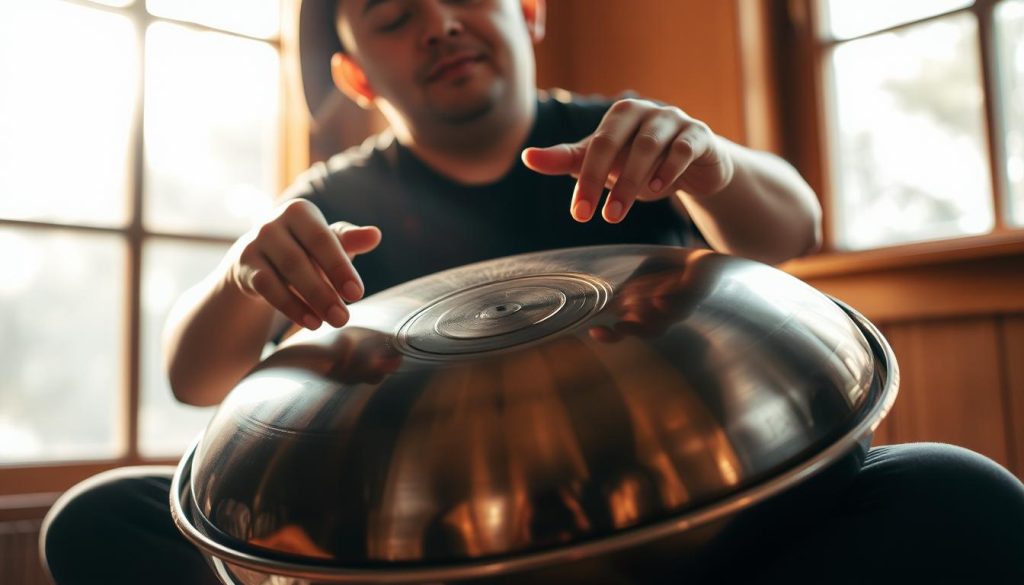 Techniques avancées de handpan : enrichir son jeu mélodique