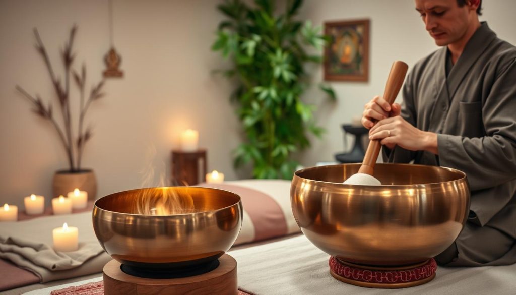 Massage bol tibétain : principe et déroulement